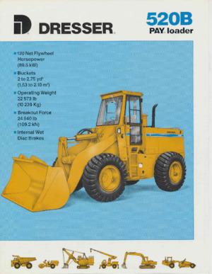 Колесни товарачи Dresser 520 B