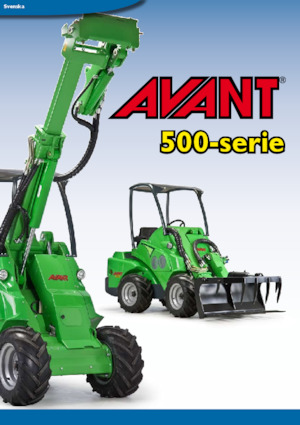Колесни товарачи Avant Tecno 528