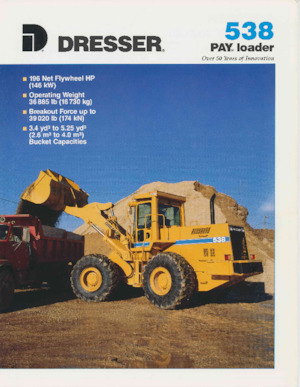 Колесни товарачи Dresser 538