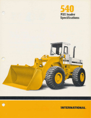 Колесни товарачи International Harvester 540