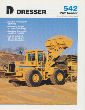 Колесни товарачи Dresser 542