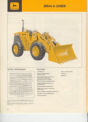 Колесни товарачи John Deere Construction 544 A