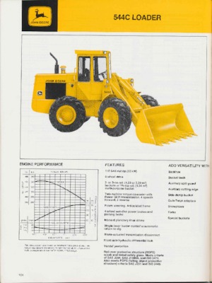 Колесни товарачи John Deere Construction 544 C