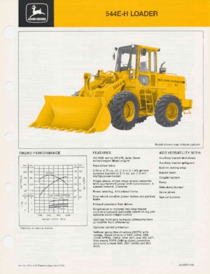 Колесни товарачи John Deere Construction 544 E-H