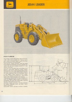 Колесни товарачи John Deere Construction 544