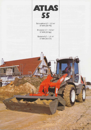 Колесни товарачи Atlas 55