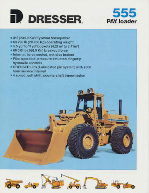 Колесни товарачи Dresser 555