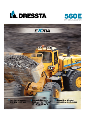 Колесни товарачи Dressta 560 E Extra