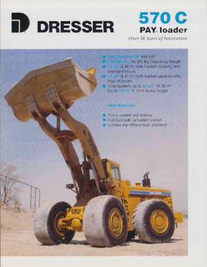 Колесни товарачи Dresser 570 C