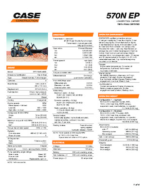 Колесни товарачи Case 570N EP