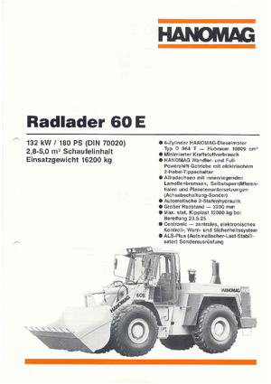 Колесни товарачи Hanomag 60 E