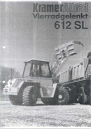 Колесни товарачи Kramer 612 SL