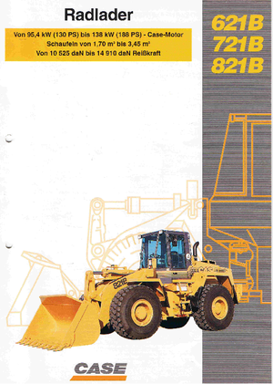 Колесни товарачи Case 721 B