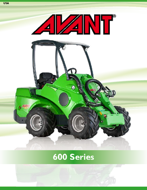 Колесни товарачи Avant Tecno Avant 640