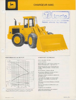 Колесни товарачи John Deere Construction 644 C
