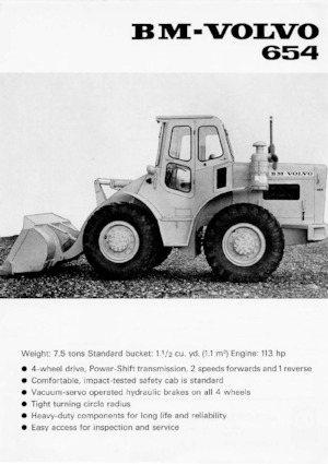 Колесни товарачи Volvo 654