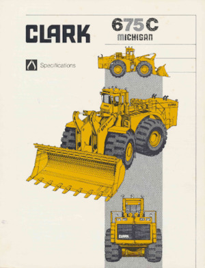 Колесни товарачи Clark Michigan 675C
