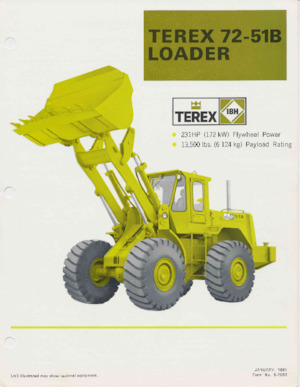 Колесни товарачи Terex 72-51 B