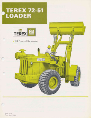 Колесни товарачи Terex 72-51