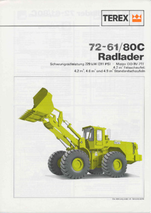 Колесни товарачи Terex 72-61/80 C