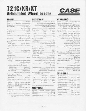 Колесни товарачи Case 721 CXT