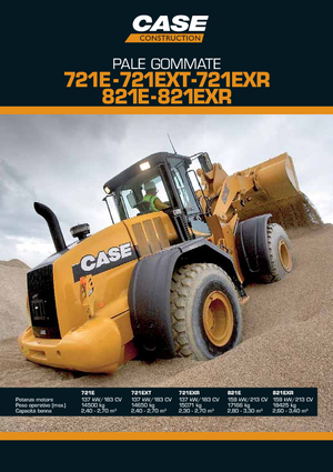 Колесни товарачи Case 721 E