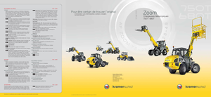 Колесни товарачи Kramer 750 T