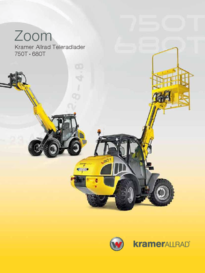 Колесни товарачи Kramer 750 T