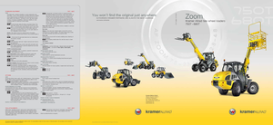 Колесни товарачи Kramer 750 T