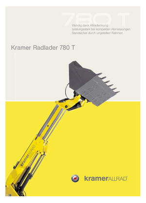Колесни товарачи Kramer 780 T