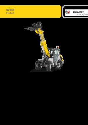 Колесни товарачи Kramer 8085T