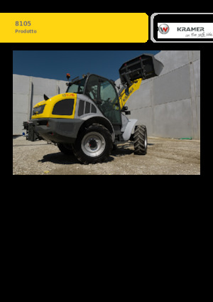 Колесни товарачи Kramer 8105