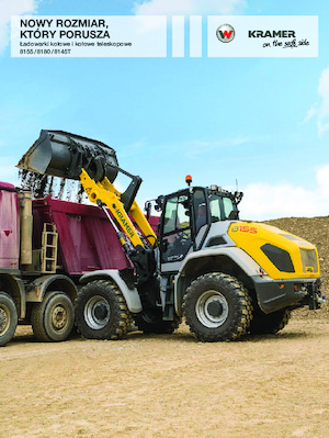 Колесни товарачи Kramer 8145T