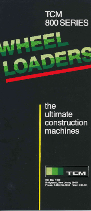 Колесни товарачи TCM 840