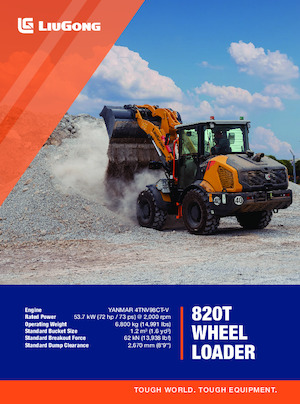 Колесни товарачи Liugong 820T