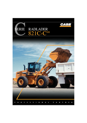 Колесни товарачи Case 821 C