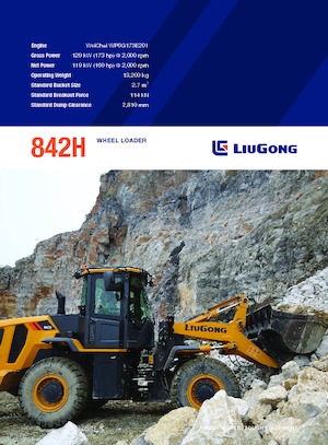 Колесни товарачи Liugong 842H