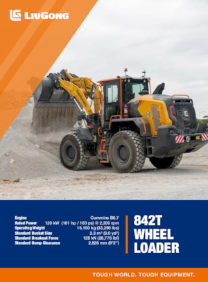 Колесни товарачи Liugong 842T