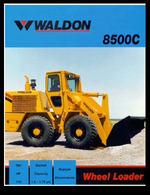 Колесни товарачи Waldon 8500C