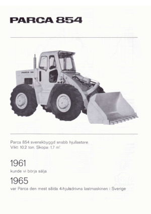 Колесни товарачи Parca 854