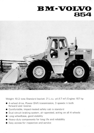 Колесни товарачи Volvo 854