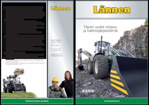 Багер-товарачи с обратно загребване Lännen 8600 G