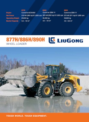 Колесни товарачи Liugong 877H