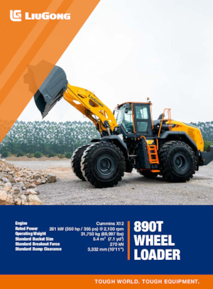 Колесни товарачи Liugong 890T