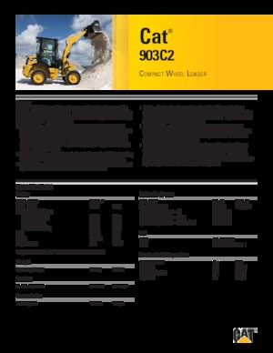 Колесни товарачи Caterpillar 903C 2