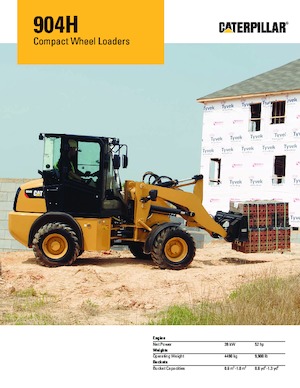 Колесни товарачи Caterpillar 904 H