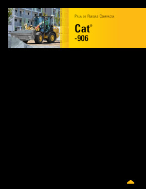 Колесни товарачи Caterpillar 906