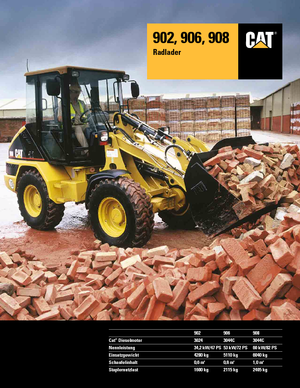 Колесни товарачи Caterpillar 906