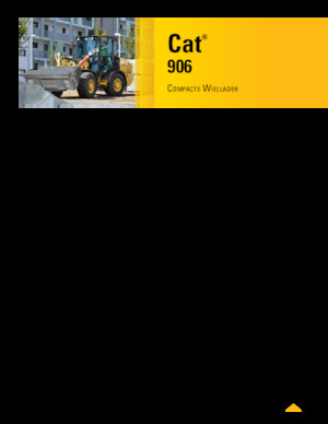 Колесни товарачи Caterpillar 906