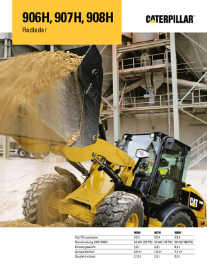 Колесни товарачи Caterpillar 907H